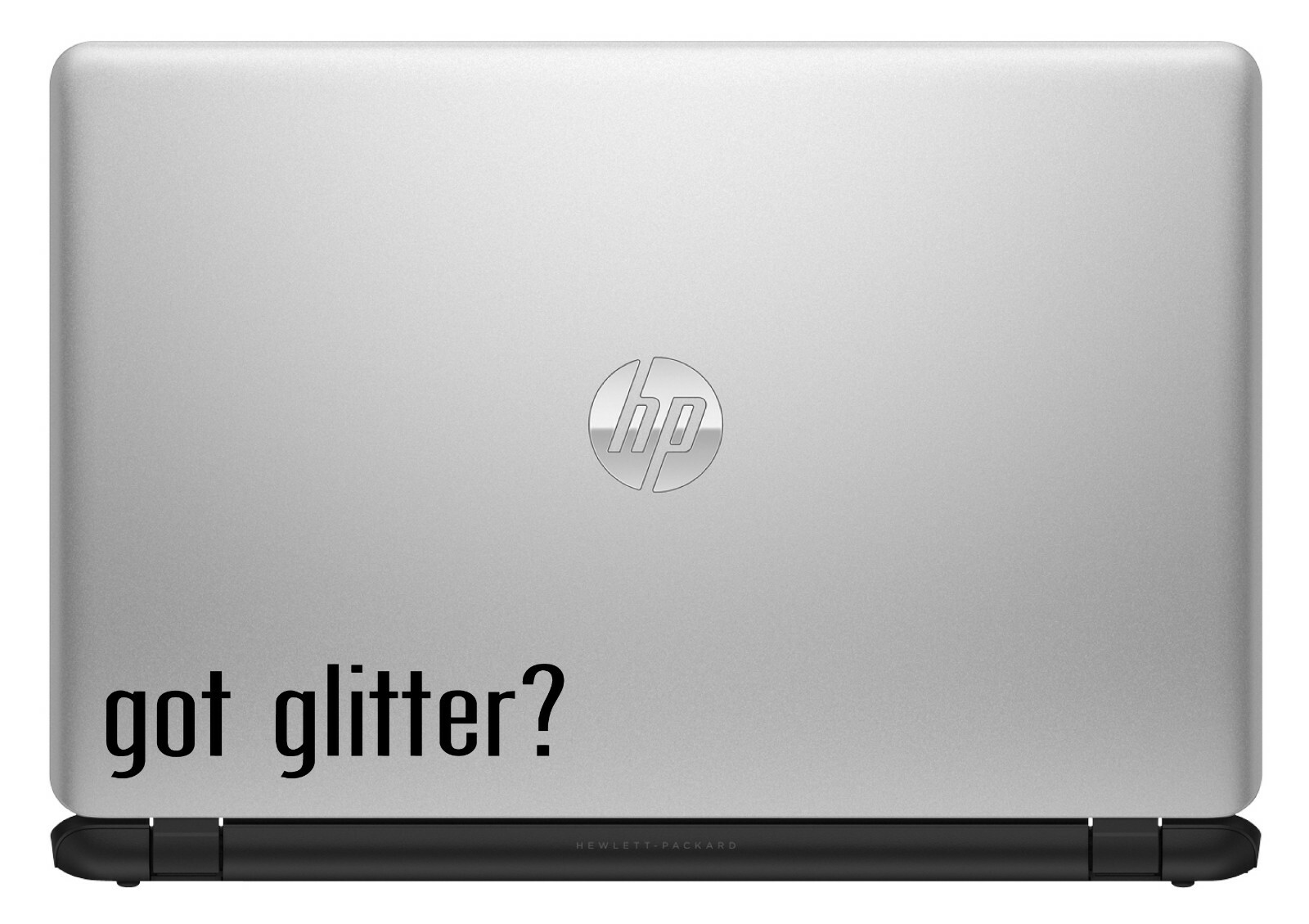 Got Glitter? Custom Vinyl Sticker / Decal Art, Crafts, Nails, Sparkle