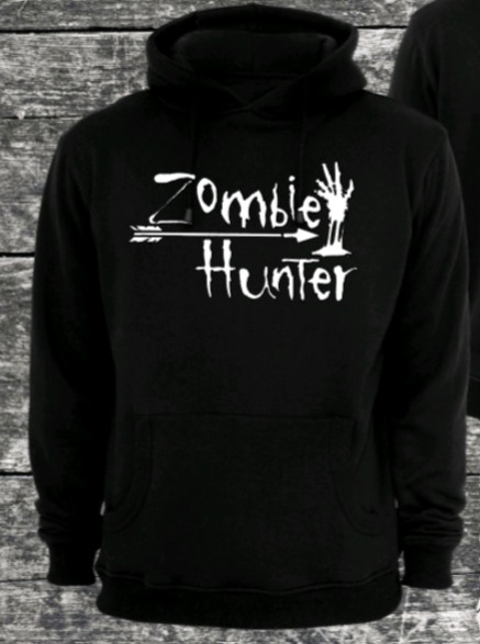 Zombie Hunter Vinyl Decal Removeable Permanent Cling Ironon Windows, Walls fun