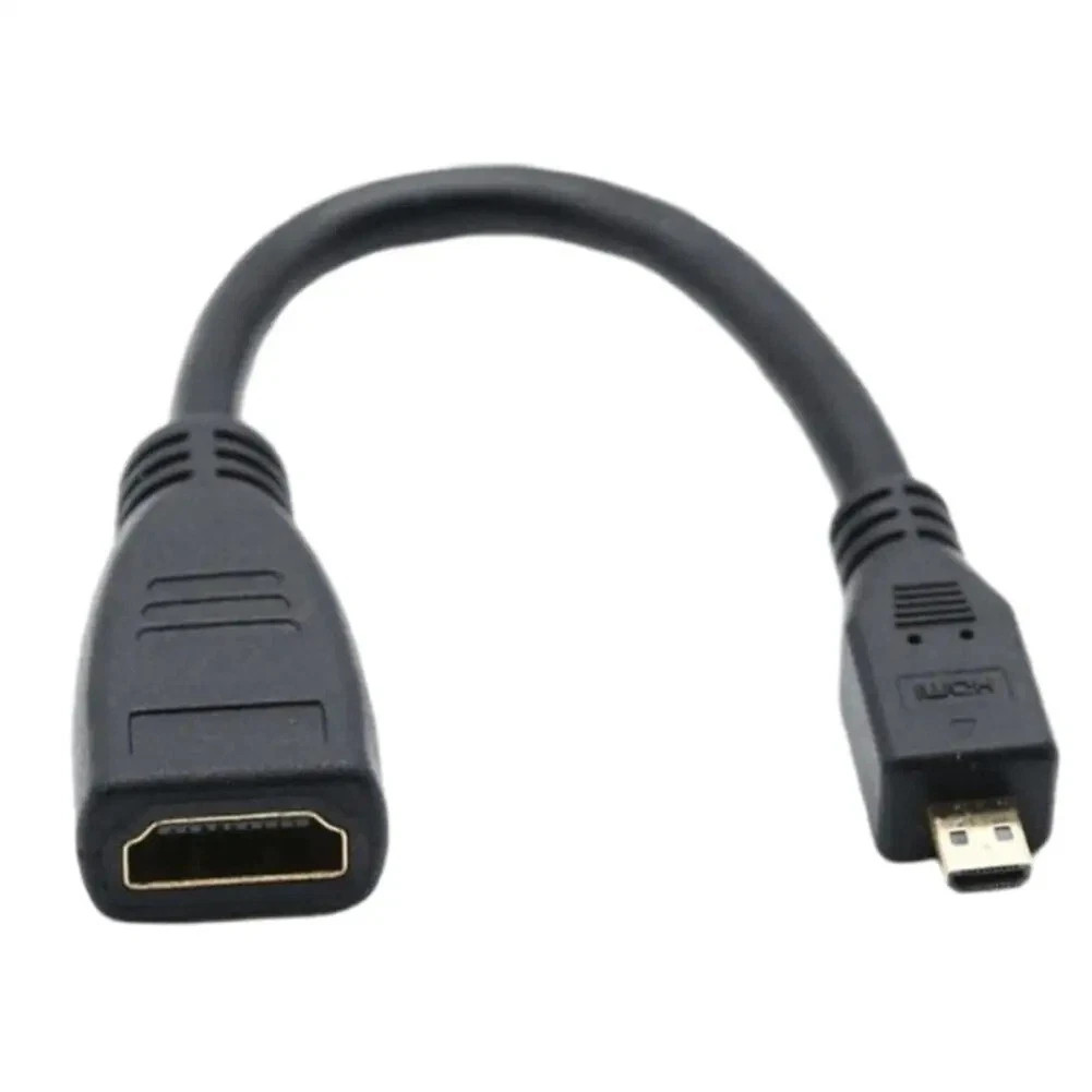 Micro HDMI to HDMI Cable Adapter Converter 4K GoPro HERO 7 6 Camera 60Hz