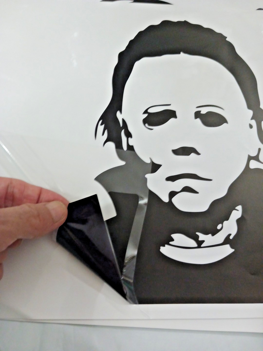 Large Window Stickers. Chucky, Freddy Kruger, Scream ghost, Michael myers Horror