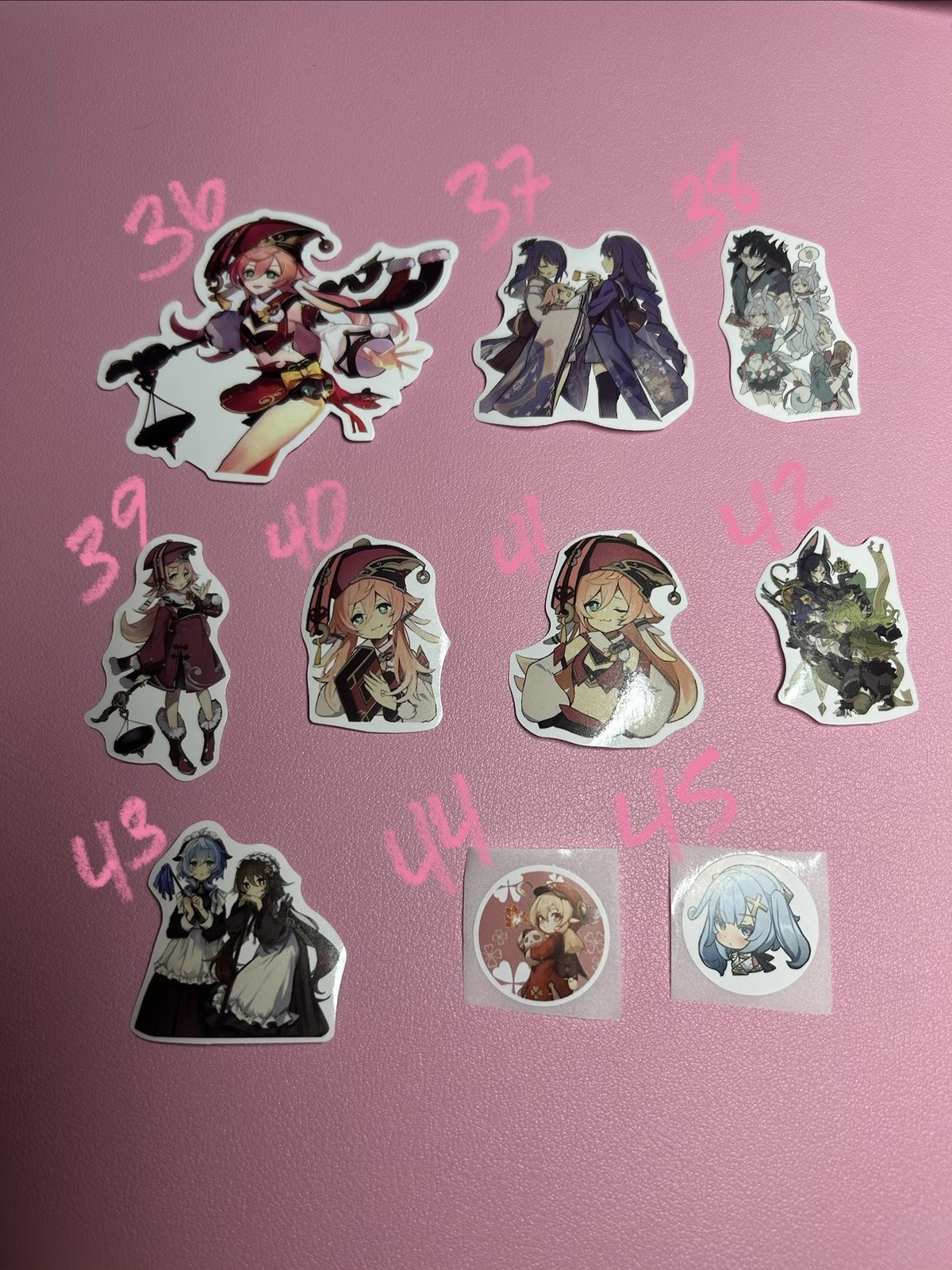 Genshin Impact And More Anime Stickers – 6