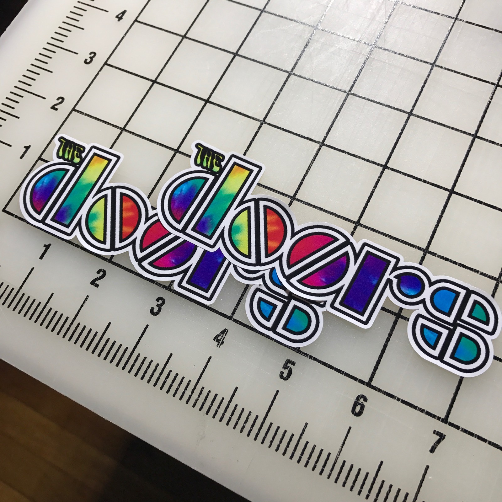 The Doors 5" Wide Multi-Color Vinyl Decal Sticker – BOGO