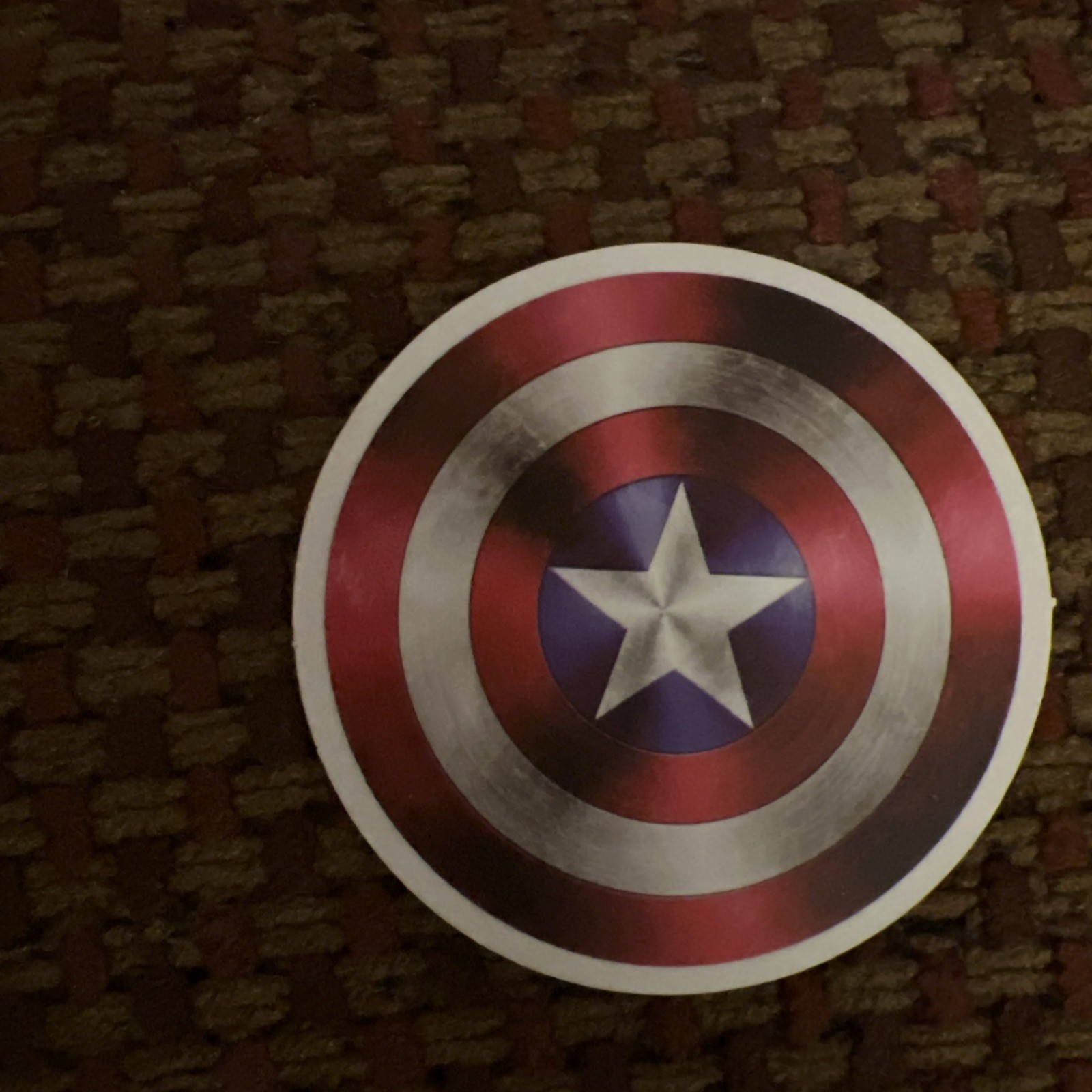 captain america vinyl stickers 2 1/2 In Laptop, Bumper, Luggage, Water Bottle