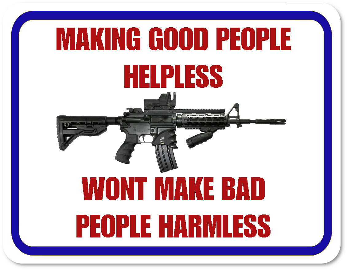 2nd Amendment The Reason Why – Large Laminated Magnetic Flexible Sign/Poster