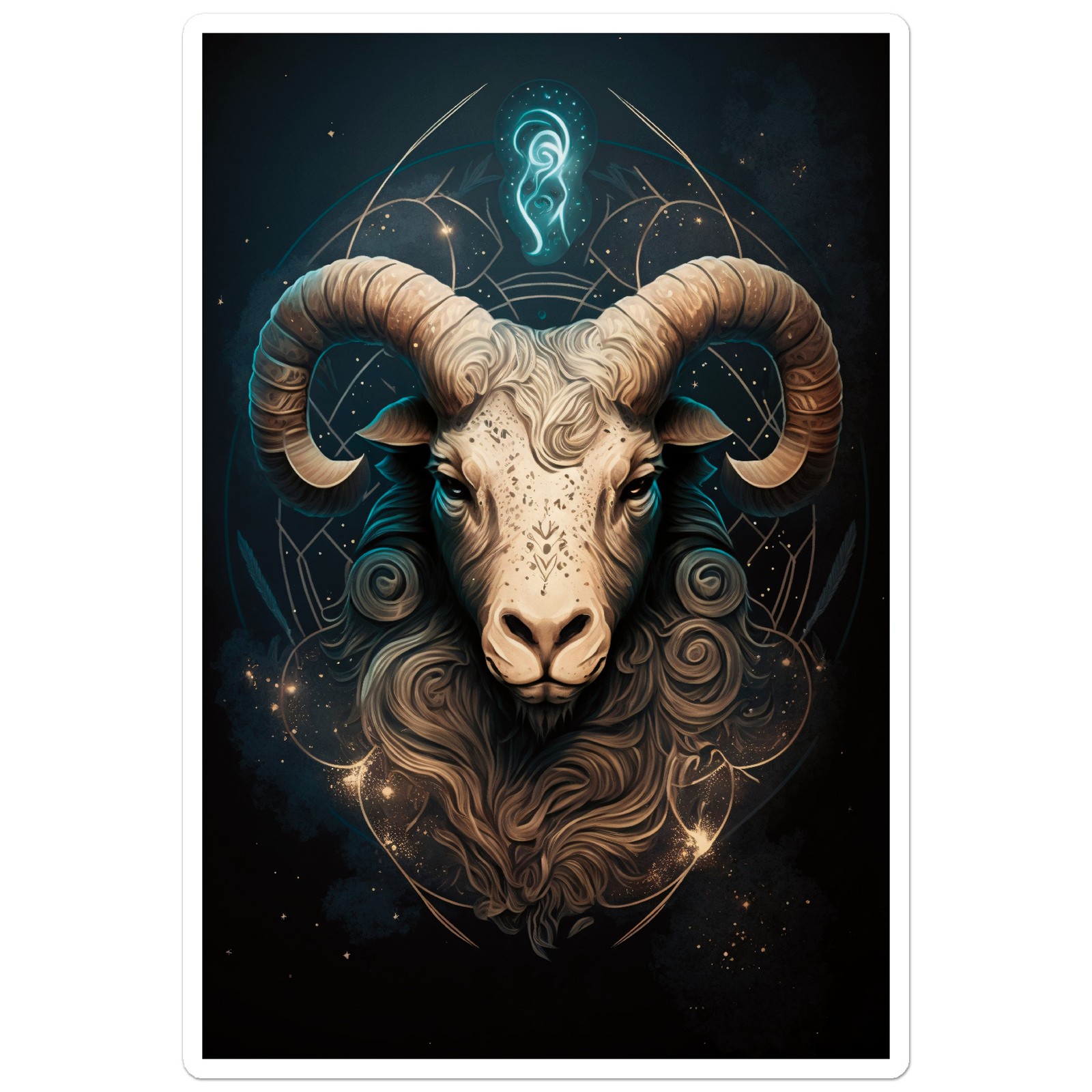 Aries Zodiac Sign – Vinyl Decal Sticker – Car Window Laptop – ebn11626