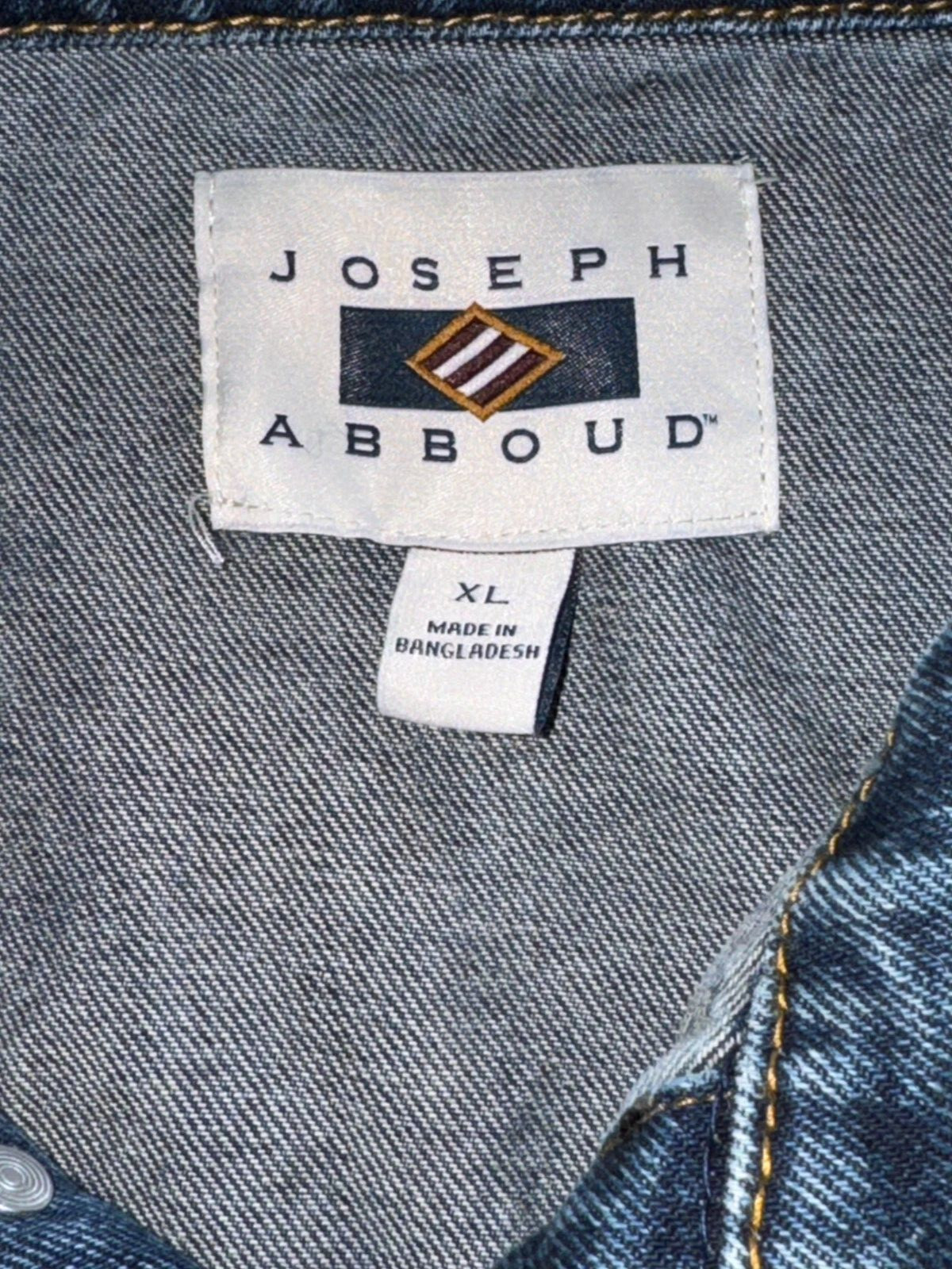 DEF LEPPARD DENIM HANDMADE JACKET- BETTER TO BURN OUT THAN FADE AWAY- PHOTOGRAPH