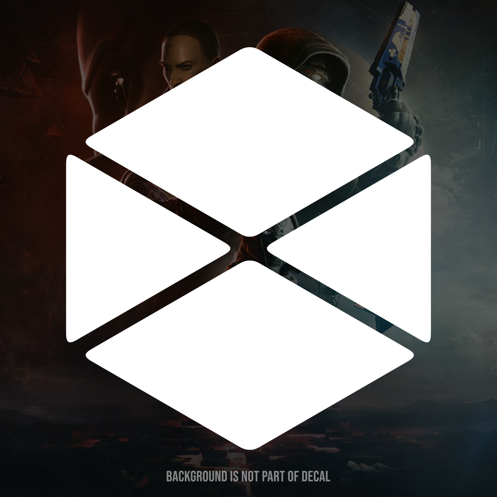 Destiny 2 Titan Vinyl Decal Sticker