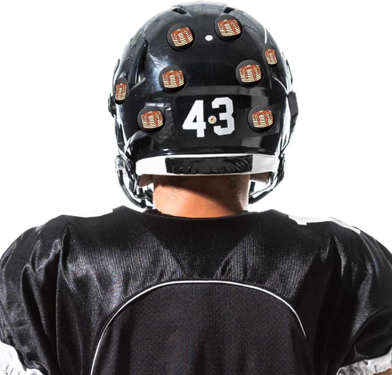 200 Pcs Football Helmet Stickers – Award Decals & Pancake Block Stickers