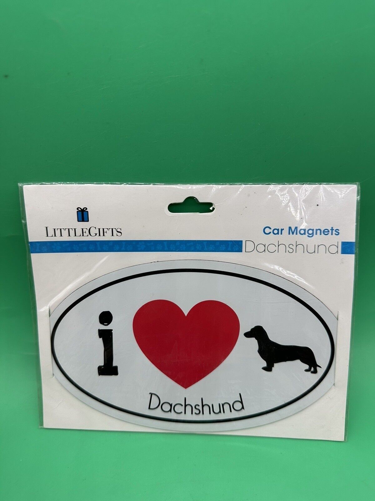 Little Gifts I ?? Love Dachshund Car Magnet 6” X 3.5”