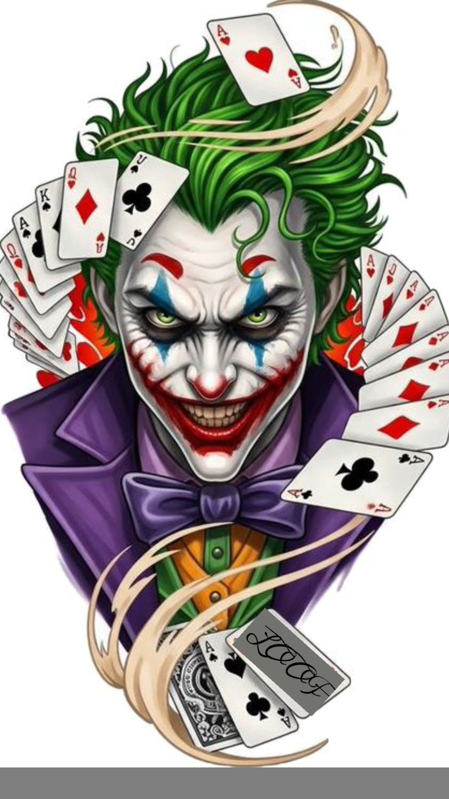 Joker Decal Sticker Car Truck Wall Mirror Phone Tumbler Bumper Window