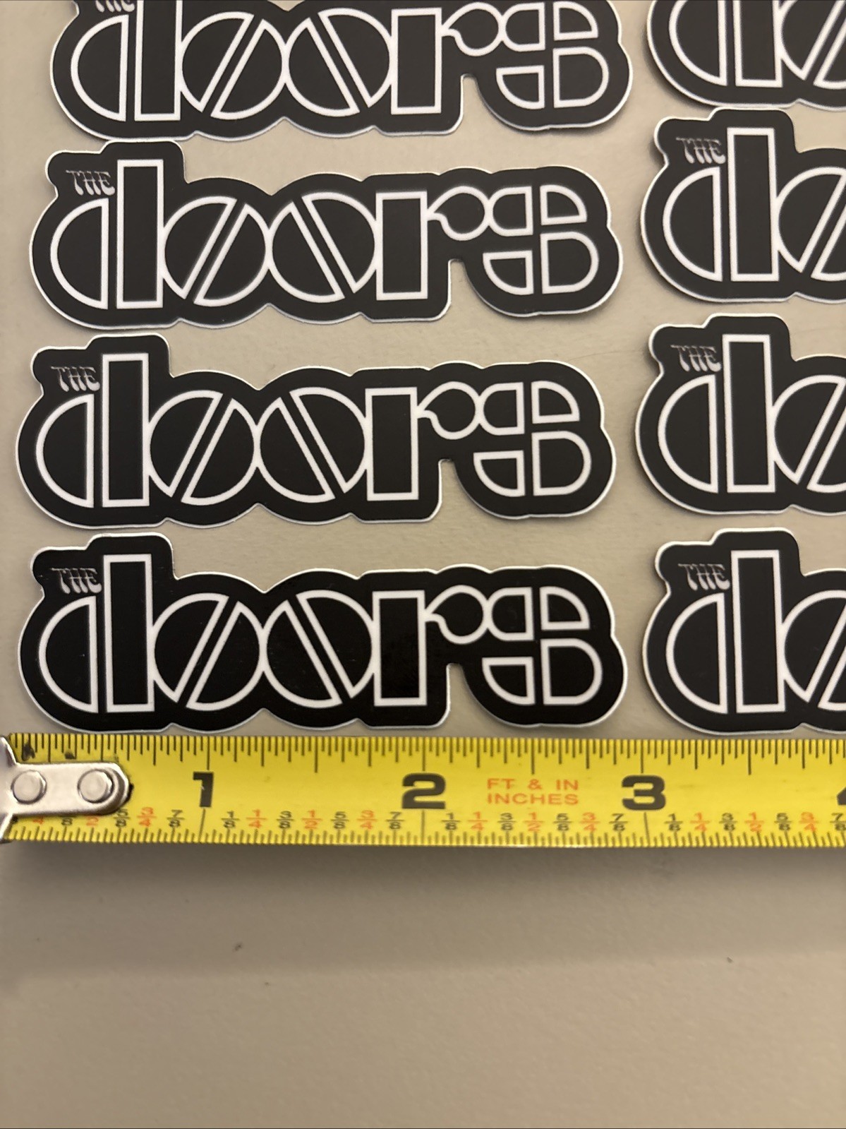 The Doors – Decal band – 10 Pc Sticker Pack High Quality Dishwasher Safe Mug Car