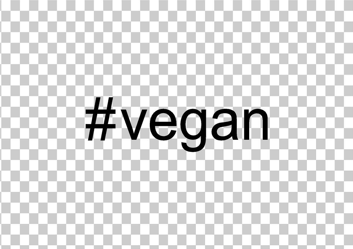 #VEGAN VINYL STICKER