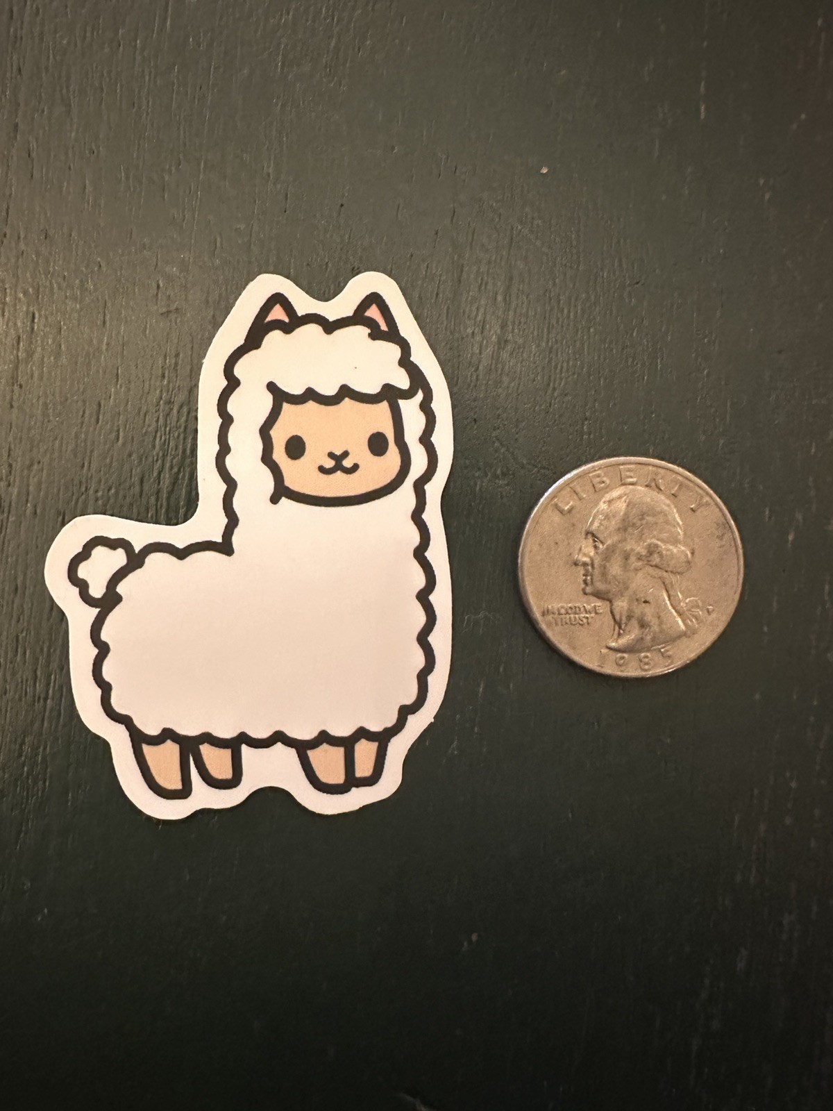 Llama sticker. New. Cute. Kid. Kiddo. Yarn. Water Bottle. Decorate. Adorable.