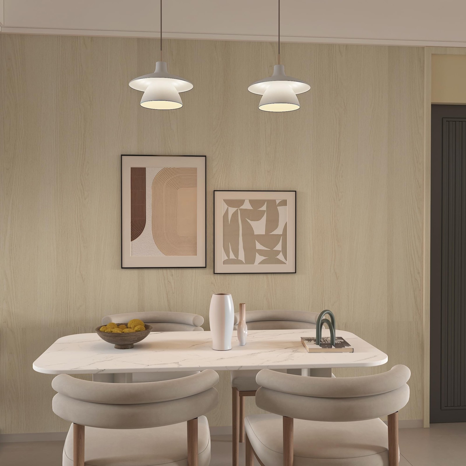 Boobest 31.5"x590" Large Size Wood Contact Paper Beige Light Wood Wallpaper P…