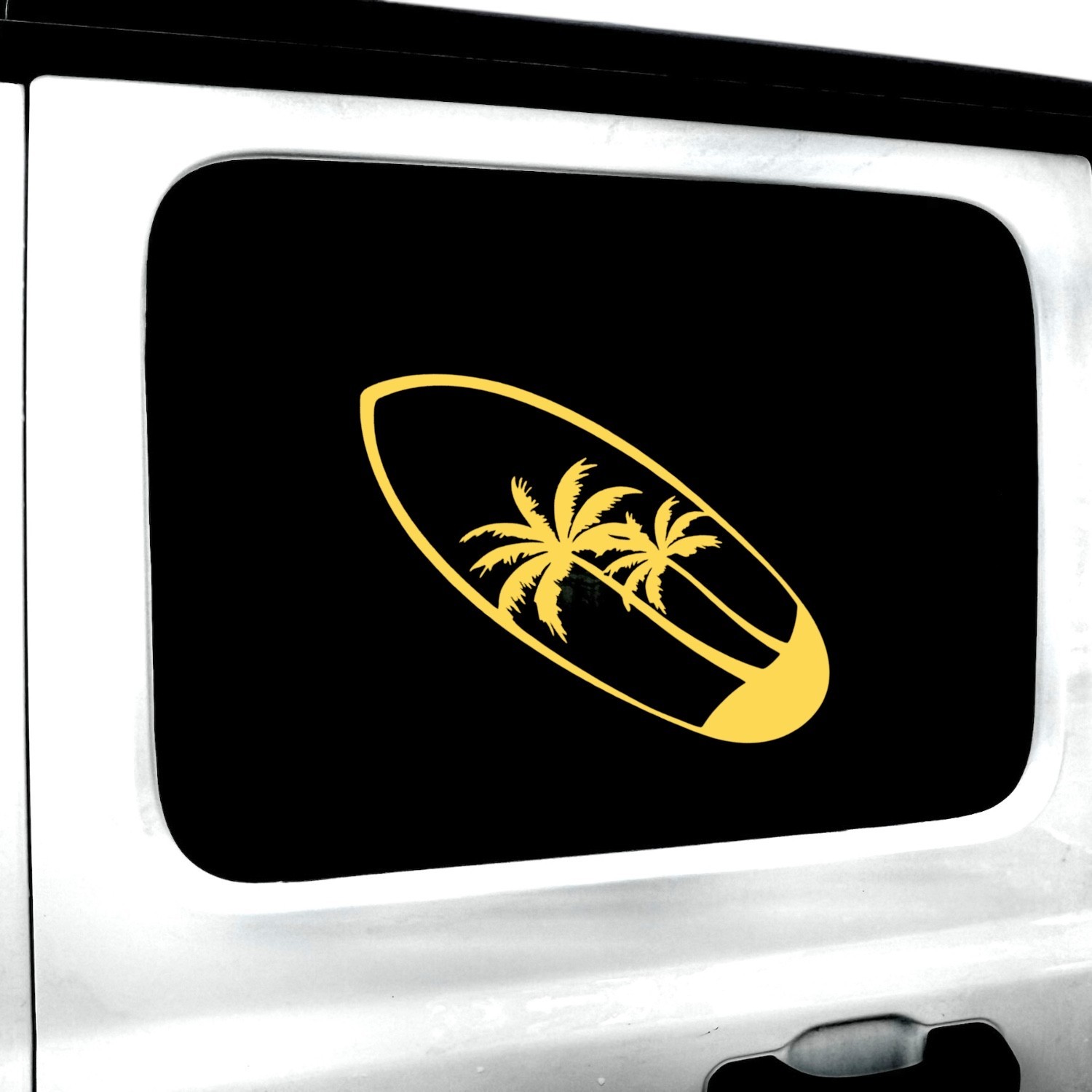 Surfboard Vinyl Decal for car, Windows Laptops Any Smooth Surface design #14