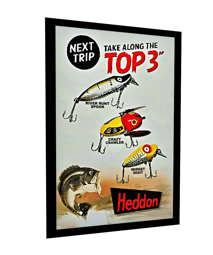 Fish sign decal vintage retro fishing is tough but I can tackle it 4 sizes