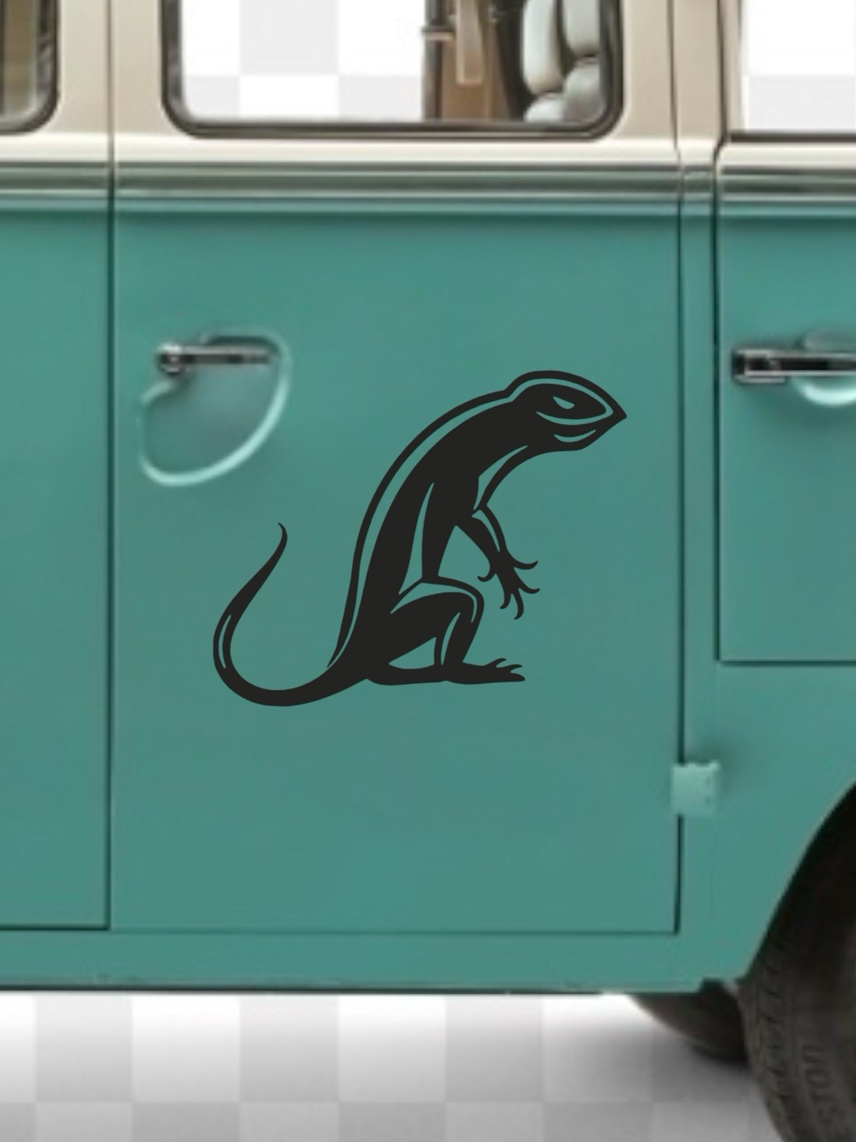 Lizard design#1 Decal for car Windows Laptops most Smooth Surfaces
