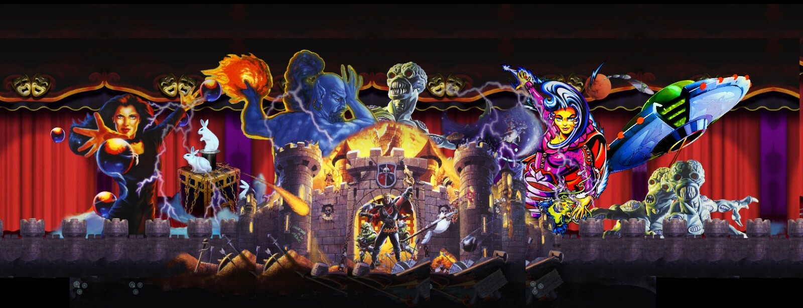 Flipper Pinball Heroes Poster Adesivo Vinile Hi-Q Murale Poster Wall Stickers