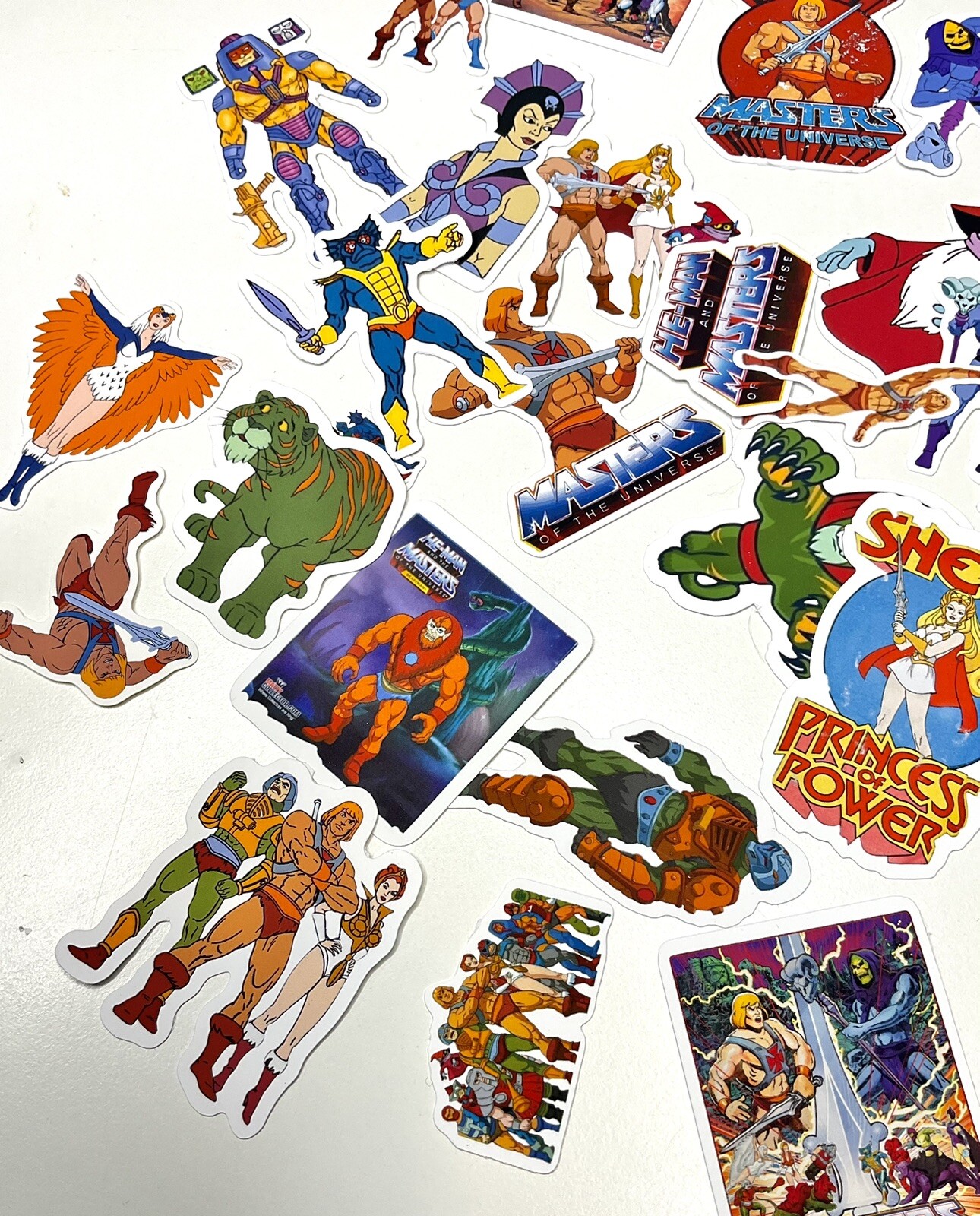 He Man Stickers Masters Of The Universe Saturday Morning Cartoons Decal 5 Pack