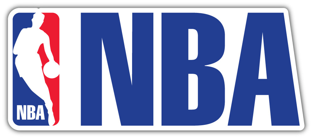 NBA Basketball Logo USA Car Bumper Sticker Decal "SIZES"