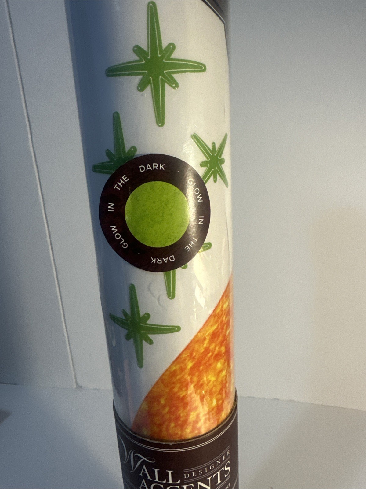 Solar System Glow Wall Accents Decal, Multi Colored 27.56 Inch.x1969inch. NWT