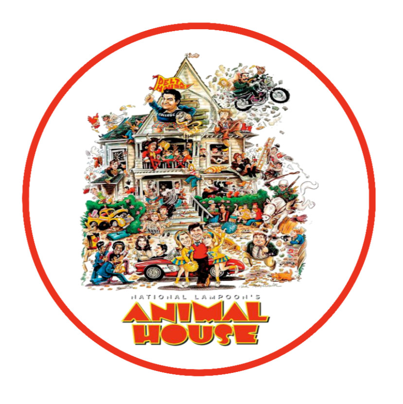 Animal House Movie -4" Vinyl Decal Car Laptop Cooler Smoker Bar Trailer Man Cave
