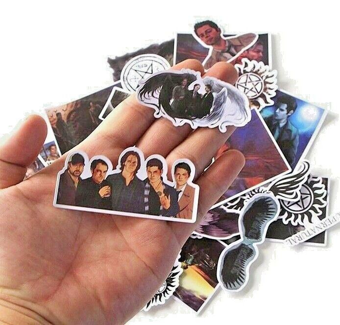 SUPERNATURAL Stickers [C] TV Show SYMBOLS ~ Vinyl Waterproof Skateboard Decals