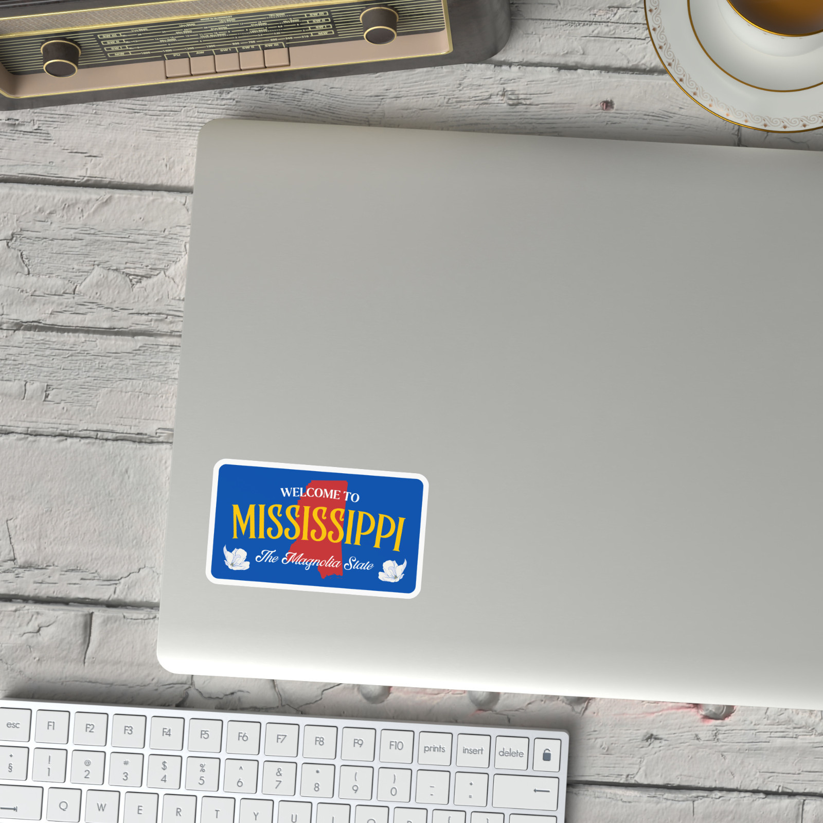 Welcome to Mississippi Sticker The Magnolia State Vinyl Waterproof Decal