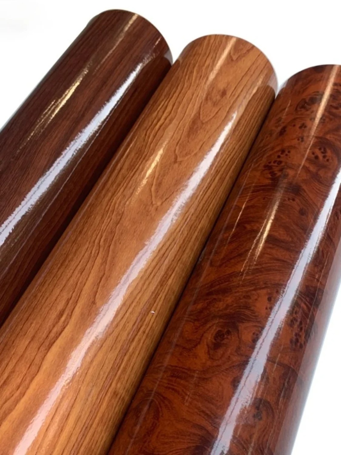 Sticker Decal Wrap PVC Film Glossy Wood Grain Polymeric DIY Car Interior Vinyl