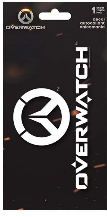 Trends International Overwatch – One Color Decal 4×8