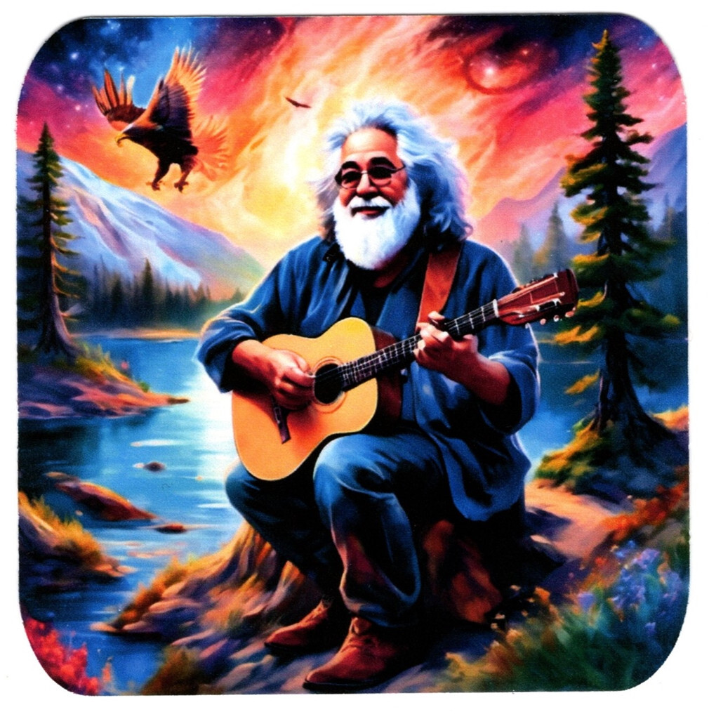 Mountain Song Vinyl Sticker Decal Hippie Bluegrass Rock n Roll Grateful Dead