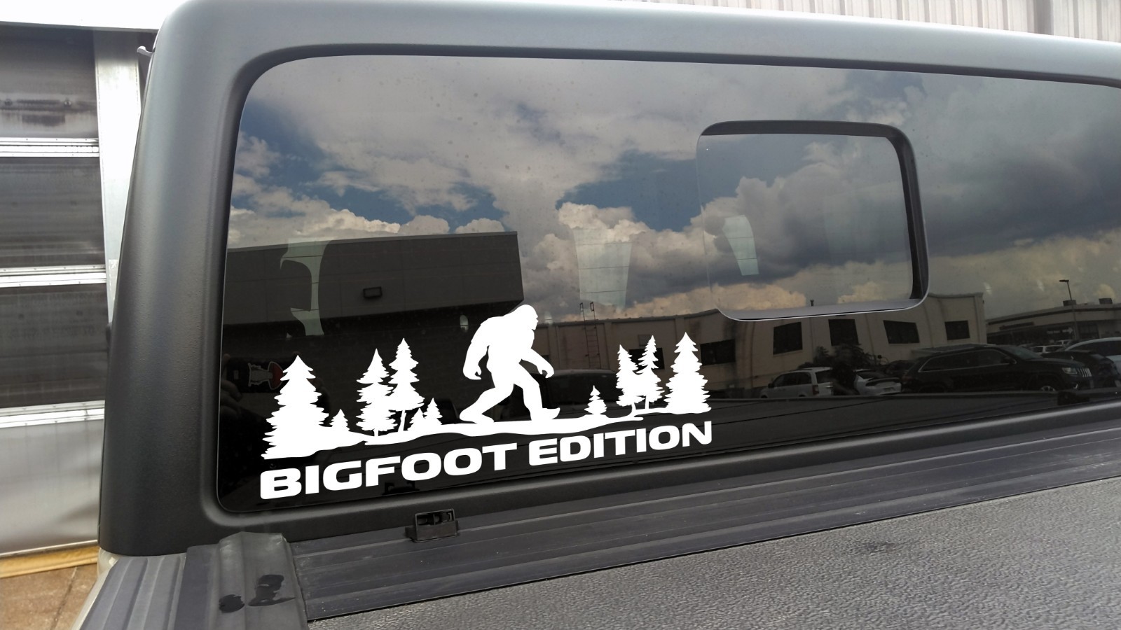 Bigfoot Edition V3 Forest Vinyl Sticker Decal Sasquatch Camping RV Overland