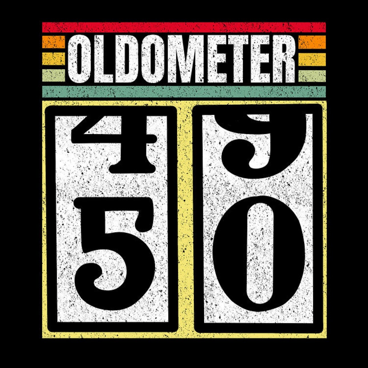 New 3” 50th Birthday Funny Old Vinyl Sticker For Stanley Cups Mugs Glass