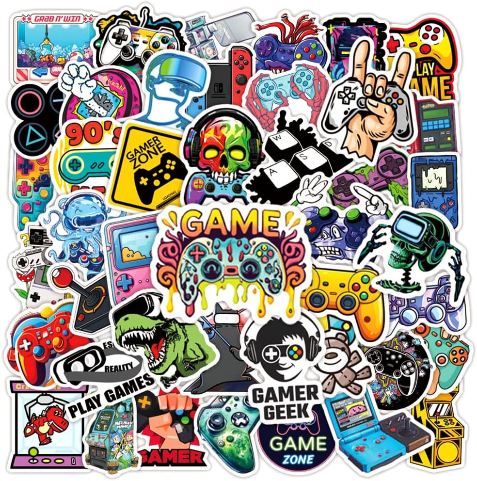 60Pcs Funny Poop Stickers, Cartoon Vinyl Waterproof Prank Decals for Laptop, Not