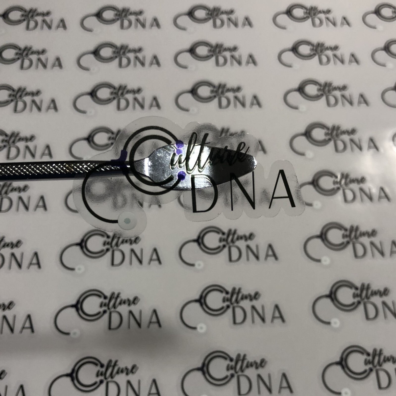 custom clear stickers with logo waterproof clear sticker white on clear label