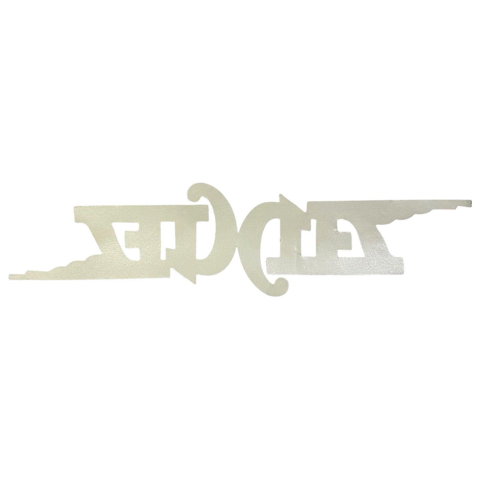 Vintage ANGEL Rainbow Prism Sticker Glam Metal Hard Rock Band Ambigram Logo DC