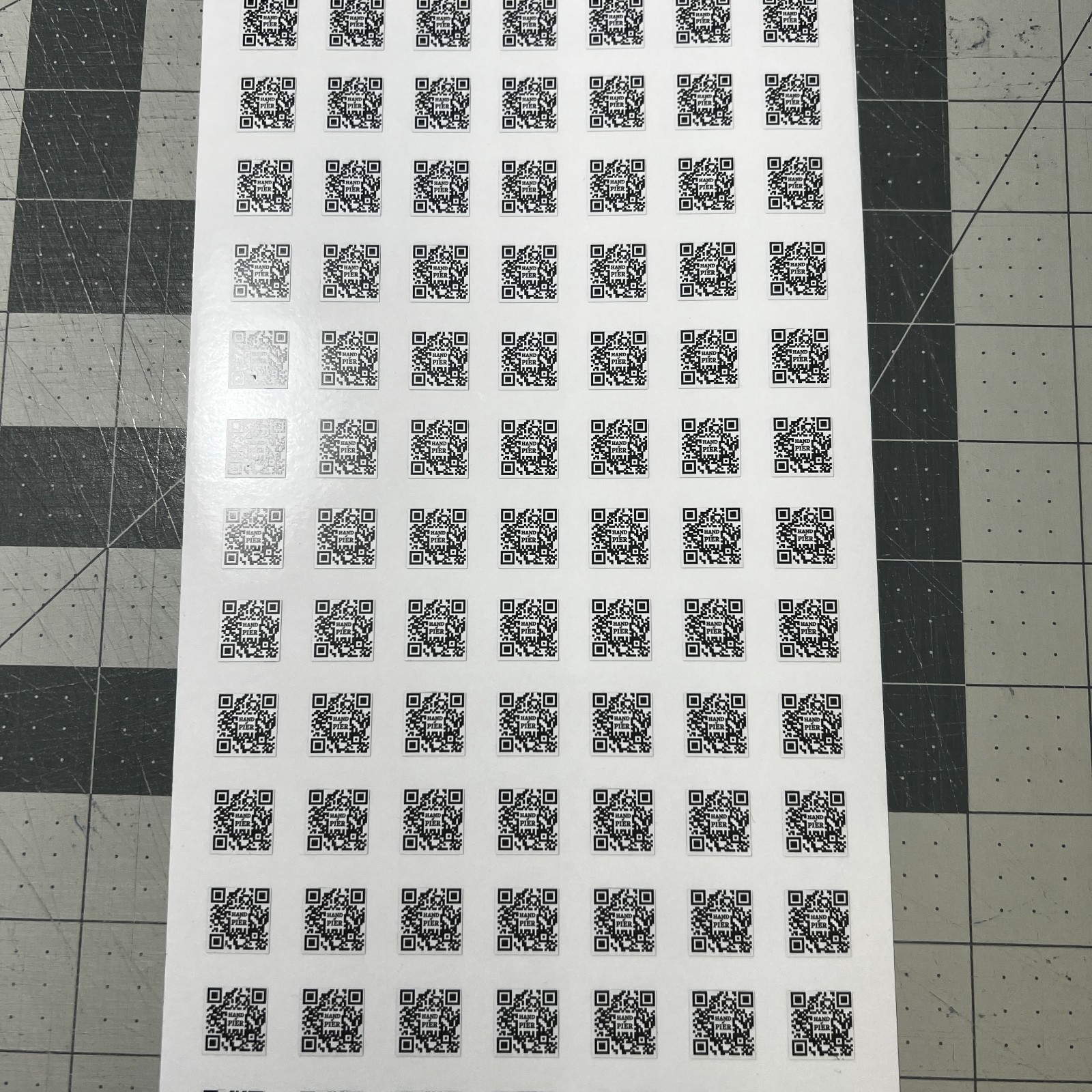 Bulk Mini QR Codes – Custom QR Code Stickers: Bulk Mini Sheets for Business