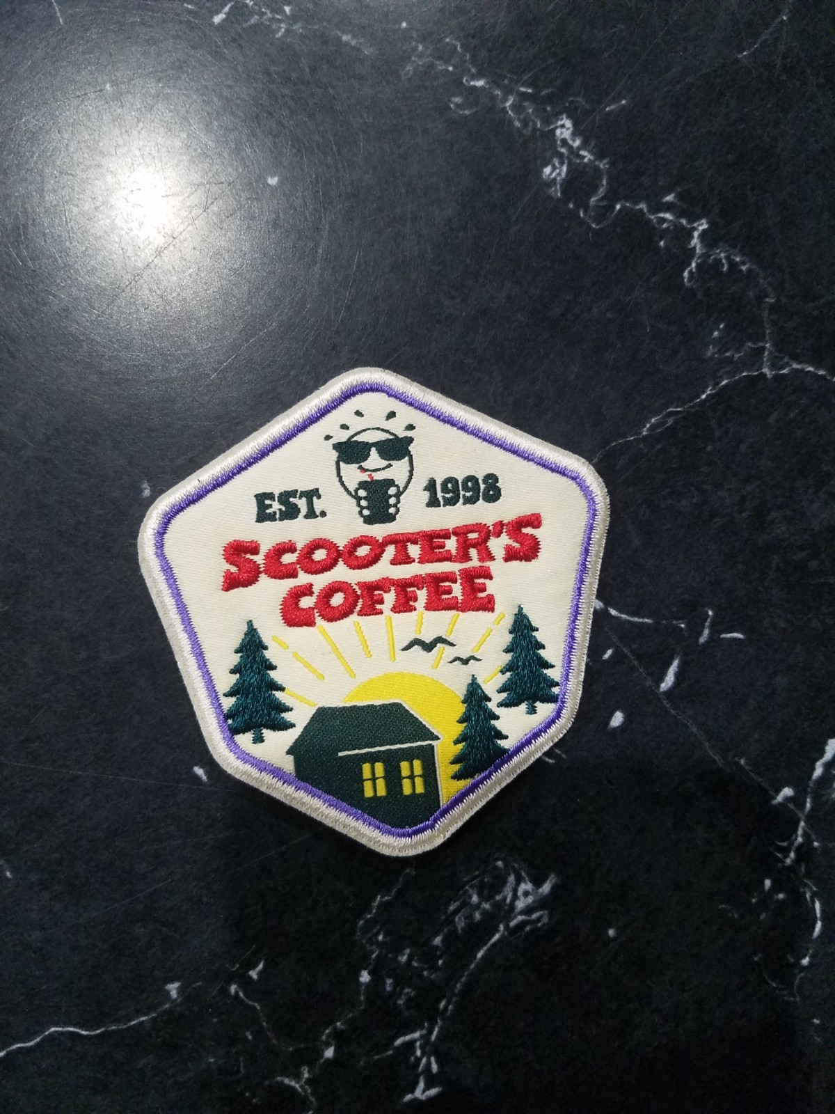 scooters coffee sticky back Patch May 13th 2026