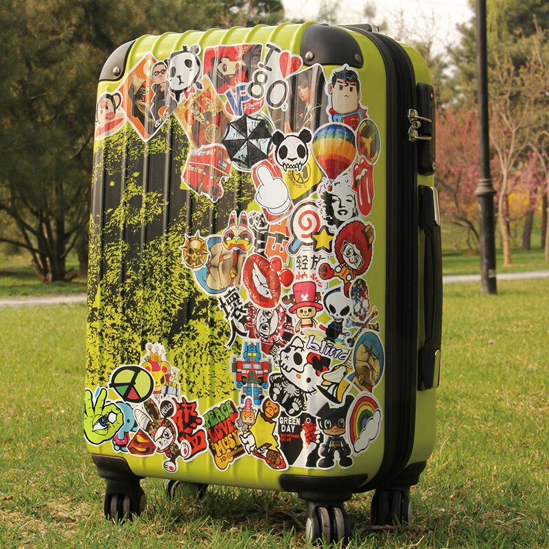 100Pcs Vinyl Hero Stickers Pack Skateboard Luggage Laptop Decals Dope Bomb Lot