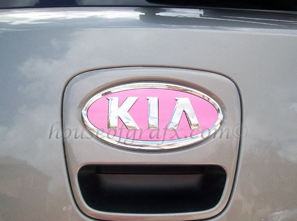 Front & rear emblem overlay graphic sticker decal decals ONLY fit 2012 Kia Soul