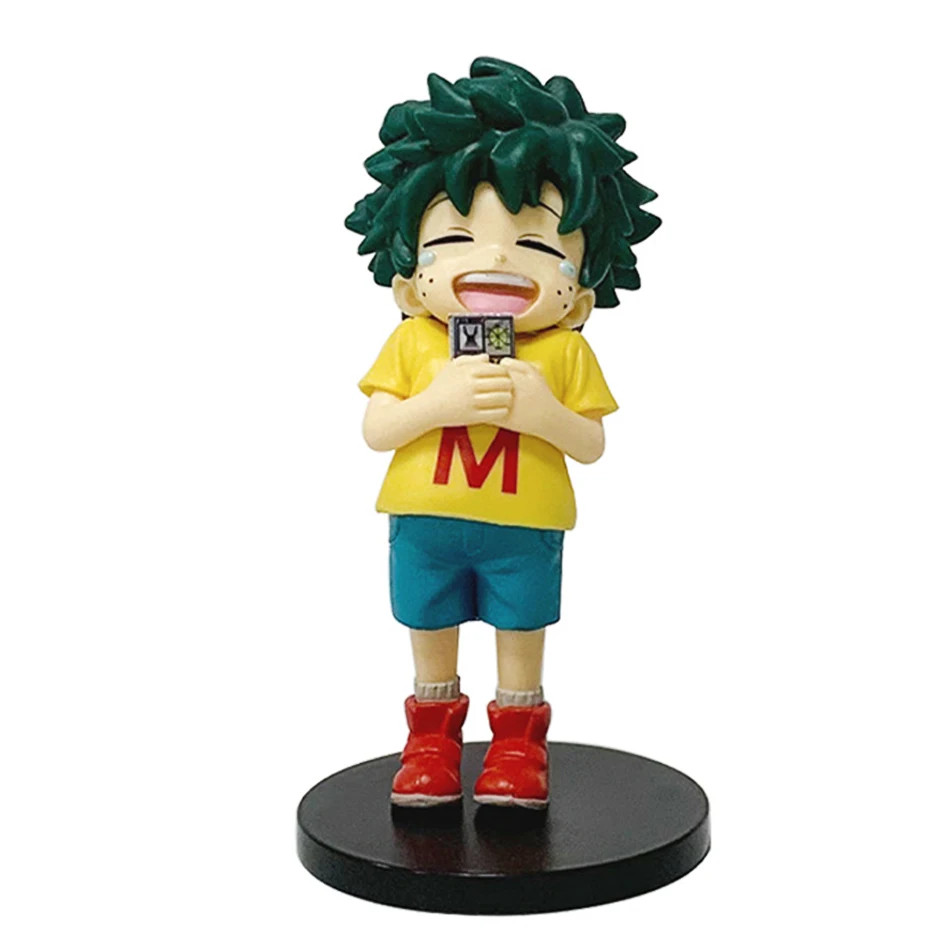 Hit Japanese Anime My Hero Academia 11cm Mini PVC Figures, Cute Chibi Midoriya I