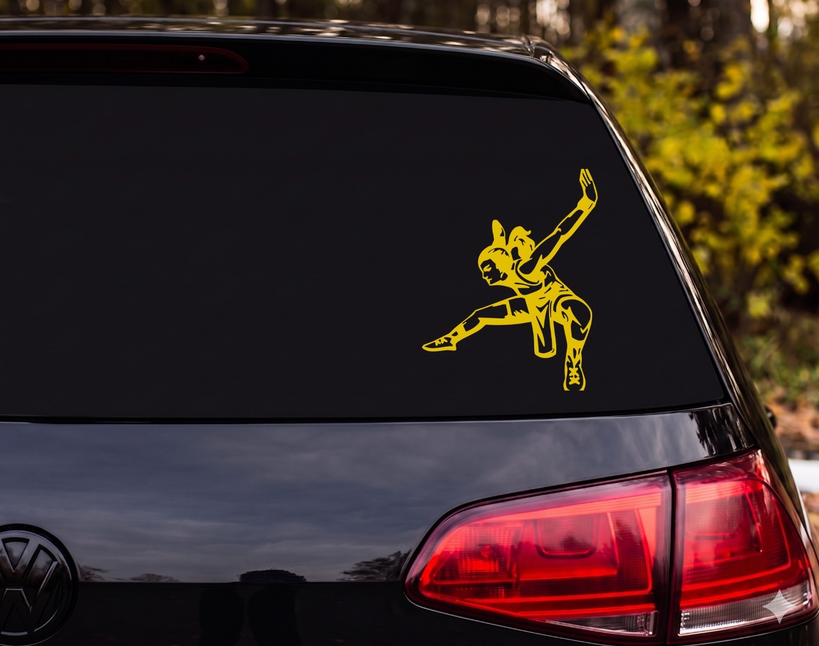 Female Wrestler Takedown Move Vinyl Decal Sticker Car Laptop | Wrestling Fan Gif