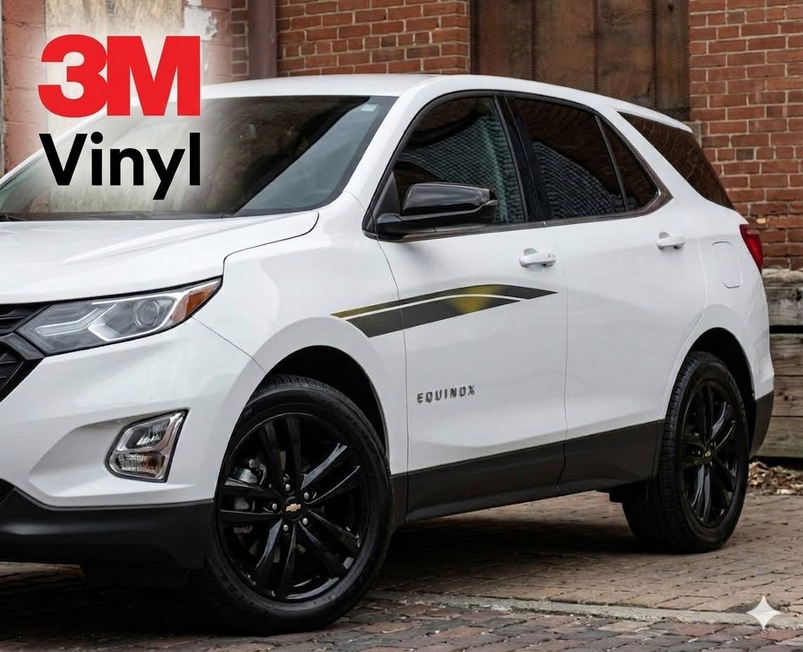 Apex Stripes Fits: 2018 – 2022 Chevy Equinox Graphics Vinyl Decal 3M Vinyl