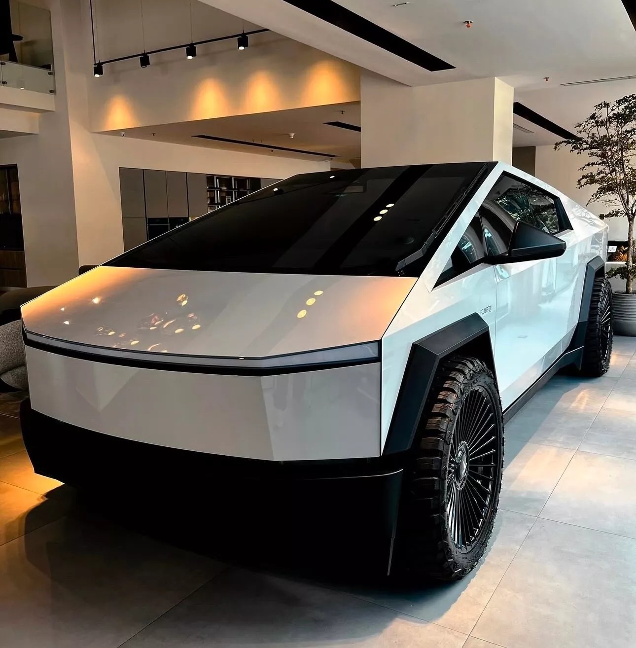 Tesla Cybertruck PreCut PPF Paint Protection Film Wrap Color Change Pearl White