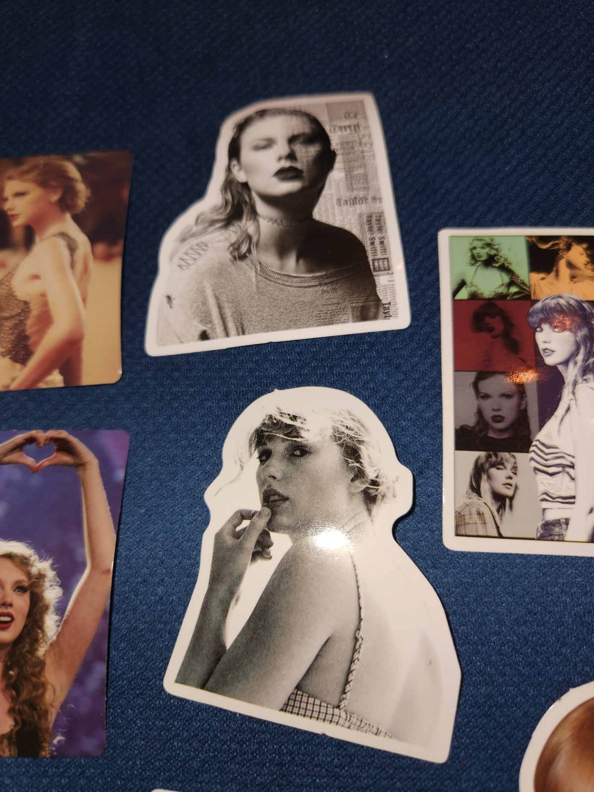 10 Taylor Swift Face Stickers, Swiftie Stickers, Laptop Stickers, Swiftie Decals