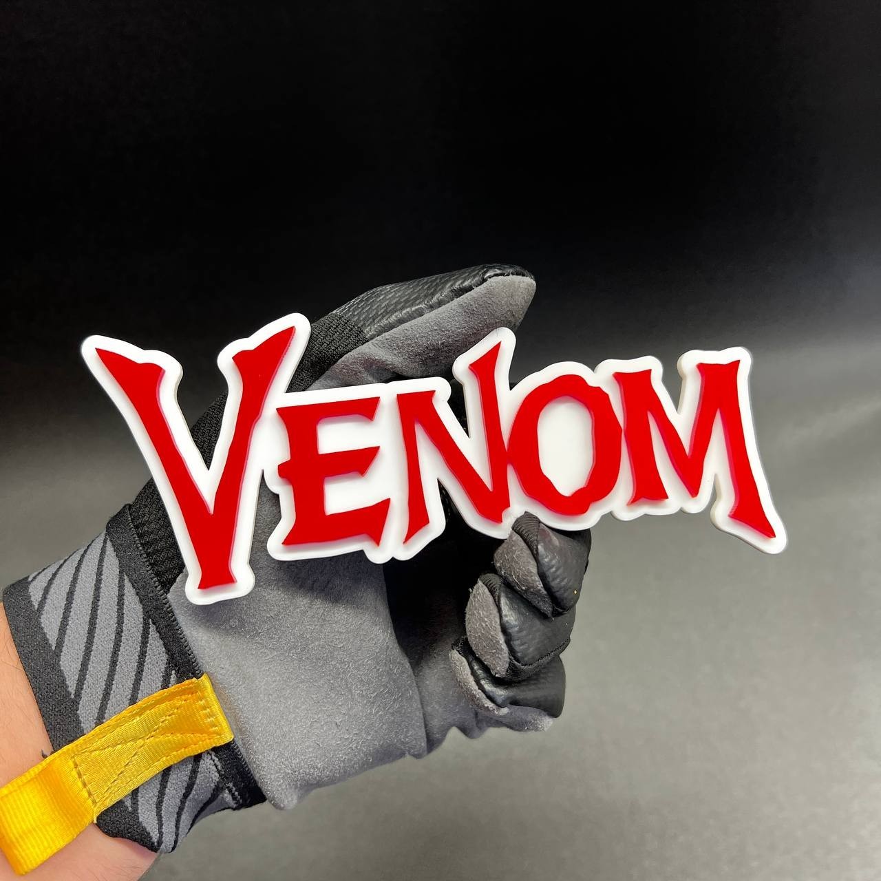 1PC Custom Venomous Text Car Badge Emblem Fender tailgate Aggressive Decal