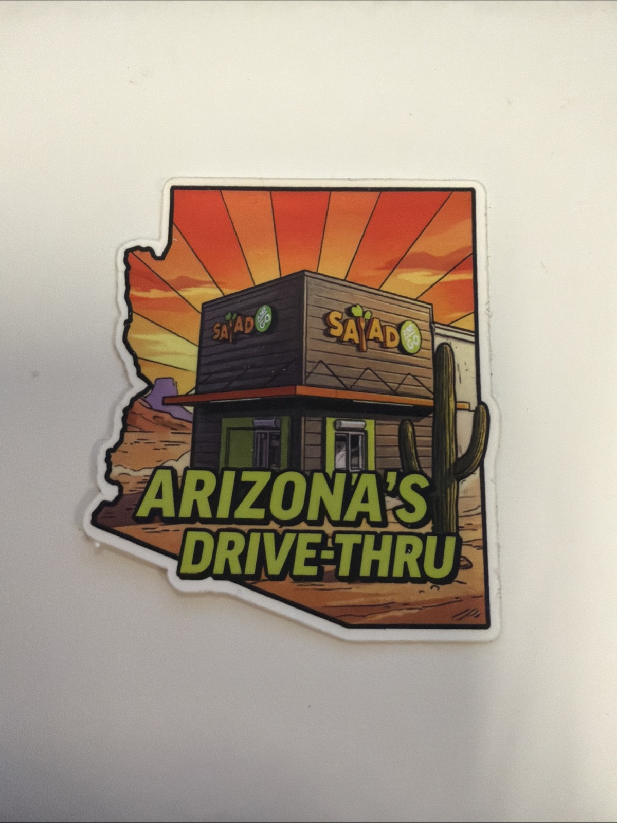 Salad And Go Sticker