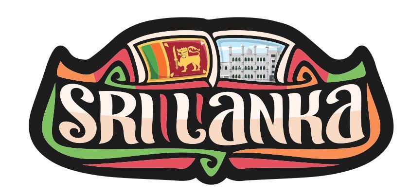 Sri Lanka Sticker Decal A425
