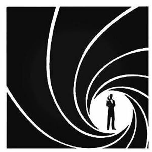 James Bond 007 Vinyl Decal Die Cut
