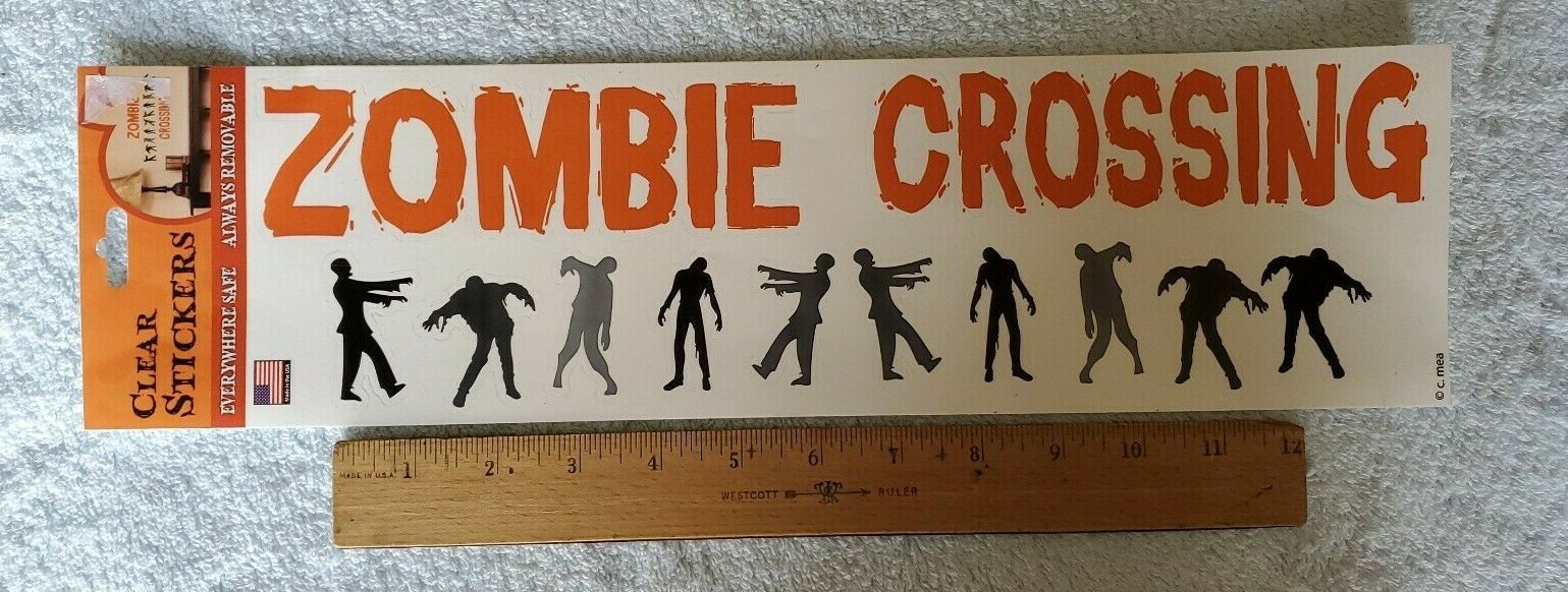 7 Sheets of The Peel People Removable Halloween Stickers